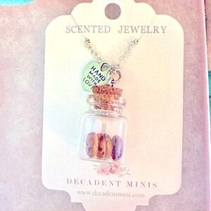 SALE💗Mini Chocolate Chip Jar Necklace